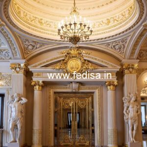 Luxury Resort Exterior with Artistic Facade No-4722