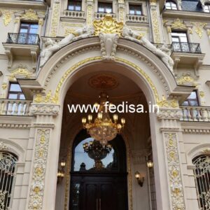 Contemporary Luxury Hotel Front View No-4723