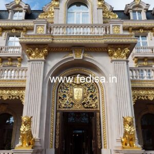 Luxury Hotel Exterior with Premium Lighting No-4726