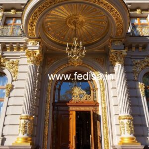 Stylish Luxury Hotel Entrance Elevation No-4743