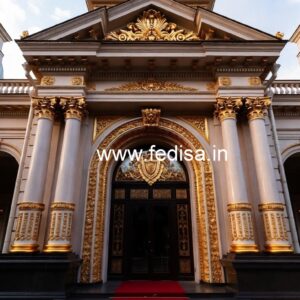 Stylish Luxury Hotel Elevation for Resorts No-4761
