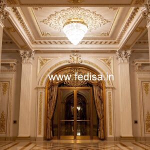 Modern Luxury Resort Front Elevation Design No-4772