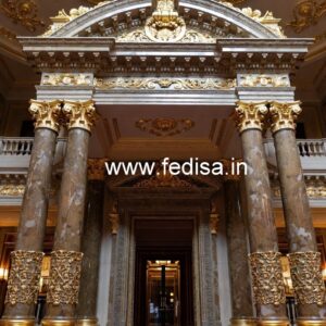 Contemporary Luxury Hotel Front Architecture No-4779