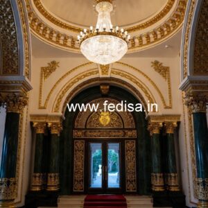 Luxury Resort Front Design with LED Lighting No-4782