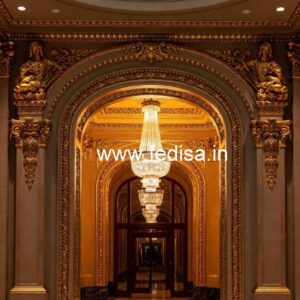 Grand Hotel Entry Gate Design with Modern Architecture No-4806