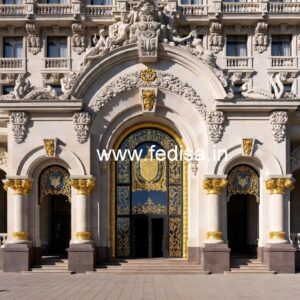 Royal Hotel Gate Design for Five Star Hotels No-4809