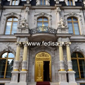 Modern Hotel Front Entrance Gate Design Concepts No-4812