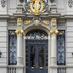 Hotel Entry Gate Design with Premium Exterior Style No-4818