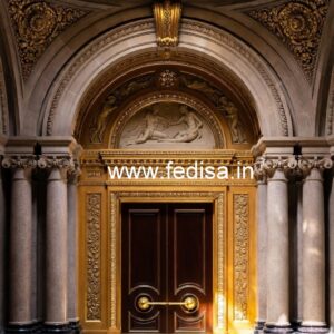 Beautiful Hotel Entrance Gate Design for Luxury Stay No-4819