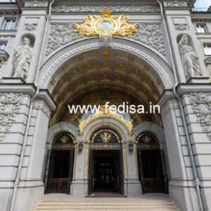 Modern Resort Gate Design for Hotel Entrances No-4820