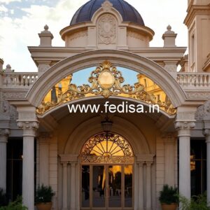 Hotel Entrance Gate Design with Contemporary Appeal No-4822