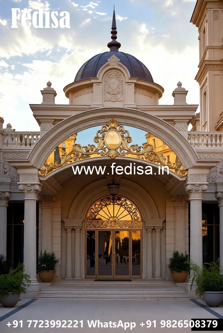 Hotel Entrance Gate Design with Contemporary Appeal No-4822
