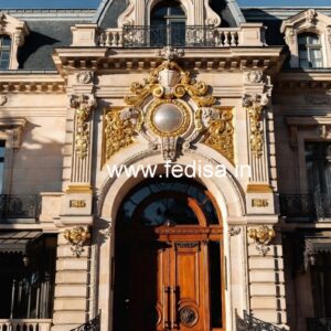 Hotel Gate Design with Luxury Modern Aesthetic No-4826