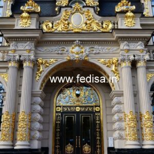 Hotel Front Gate Design for Luxury Hospitality Projects No-4834