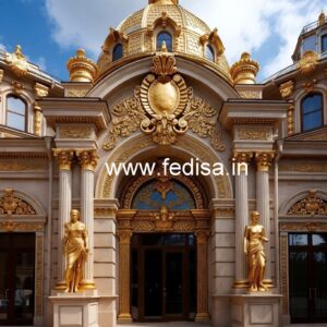 Hotel Entrance Gate Design with Traditional Touch No-4841
