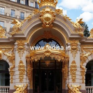 Hotel Entrance Gate Design for Modern Commercial Spaces No-4845