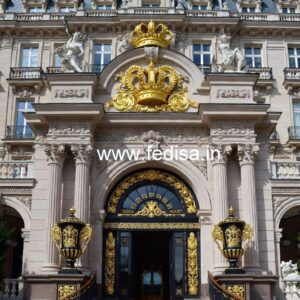 Modern Resort Entrance Gate Design for Luxury Stay No-4864