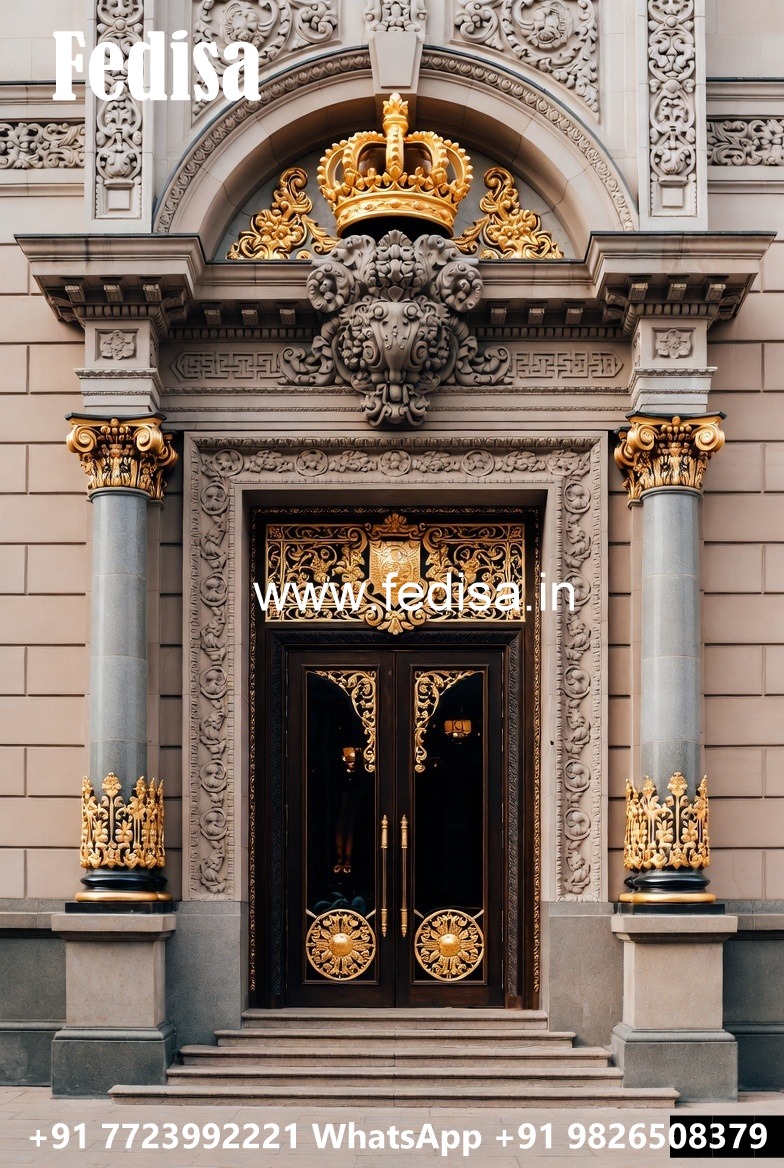 Modern Hotel Entrance Gate Design with Luxury Appeal No-4879