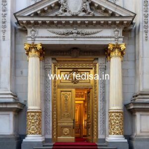 Premium Entrance Gate Design for Modern Resorts No-4896