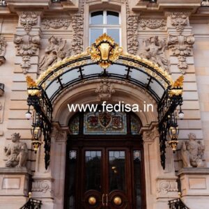 Grand Luxury Hotel Entrance Gate Design Inspiration No-4899