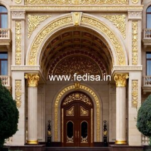 Premium Hotel Elevation Design for Luxury Resorts No-4907