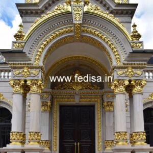 Elegant Hotel Building Elevation Design Ideas No-4917