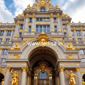 Luxury Hospitality Building Elevation Design Ideas No-4928