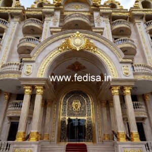 Elegant Resort Hotel Elevation Design Inspiration No-4930