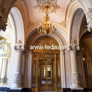 Luxury Hotel Building Front Elevation Design No-4933