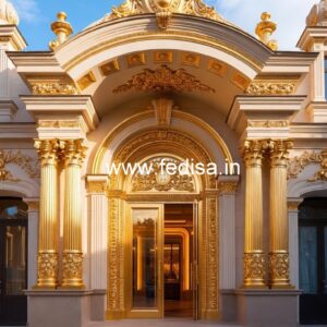 Hotel Elevation Design with Minimalist Style No-4946