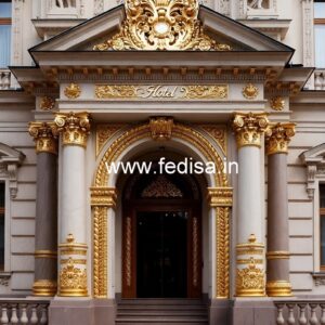 Hotel Exterior Design with Contemporary Facade No-4967