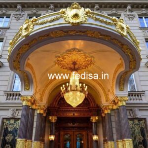 Contemporary Hotel Building Elevation Design No-4983