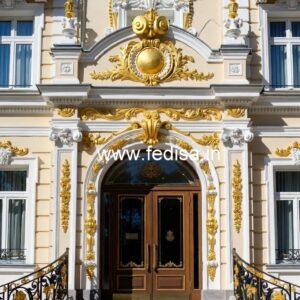 Grand Hotel Elevation Design for Luxury Stay No-4989