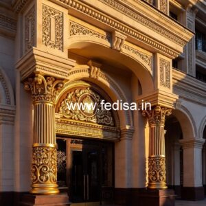 Premium Hotel Front Facade Design Ideas No-4996