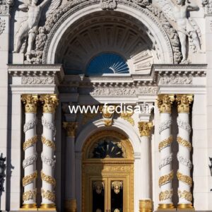 Contemporary Hotel Elevation for Luxury Resorts No-5219