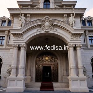 Hotel Exterior Elevation for Luxury Stay No-5245
