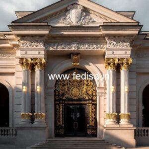 Contemporary Luxury Hotel Exterior Facade No-5247