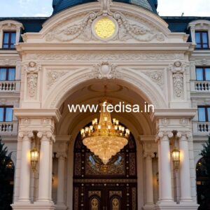 Contemporary Hotel Front Elevation Luxury No-5257