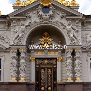 Luxury Hotel Front Facade Architecture No-5264