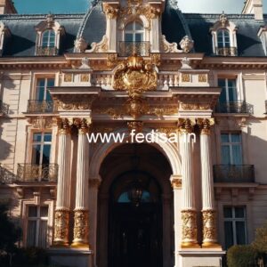 Premium Hotel Exterior with Artistic Style No-5270