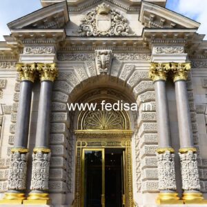 Luxury Hotel Exterior Design with Balcony No-5271