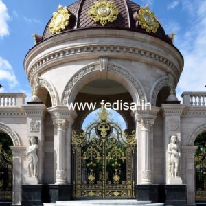 Luxury Hotel Exterior with Stone Cladding No-5277