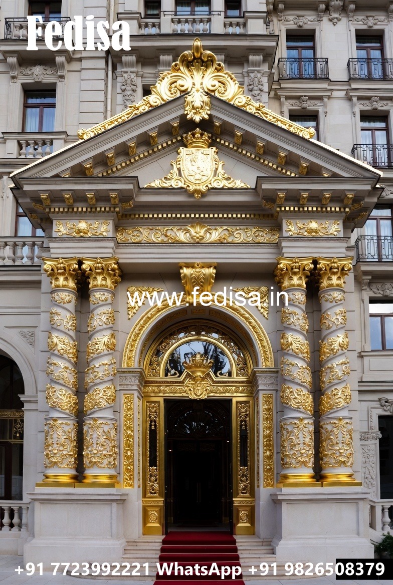 Luxury Resort Elevation with Elegant Lighting No-5290
