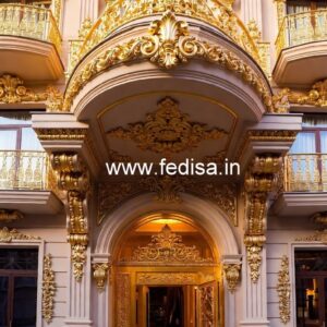 Grand Luxury Hotel Front Facade Design No-5292