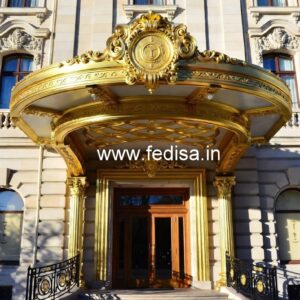 Luxury Hotel Elevation with Modern Windows No-5298