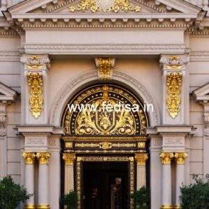 Elegant Luxury Hotel Front Architecture Ideas No-5320