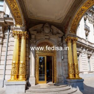 Contemporary Luxury Hotel Front View No-5323