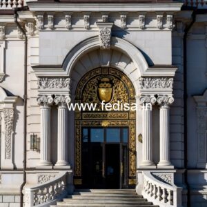 Luxury Hotel Exterior with Sophisticated Style No-5332
