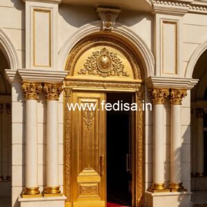Modern Luxury Hotel Facade with LED Effects No-5333