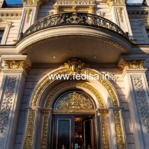 Stylish Luxury Hotel Entrance Elevation No-5343